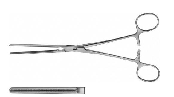 ХАРТМАН АТРАВМАТ. ЗАТИСКАЧ ПРЯМ. 200MM